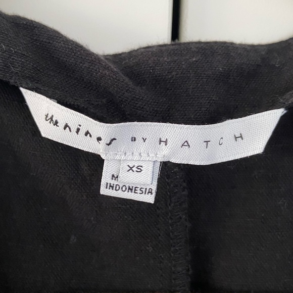 The Nines by Hatch Black Button-Front Jumpsuit - Picture 2 of 6